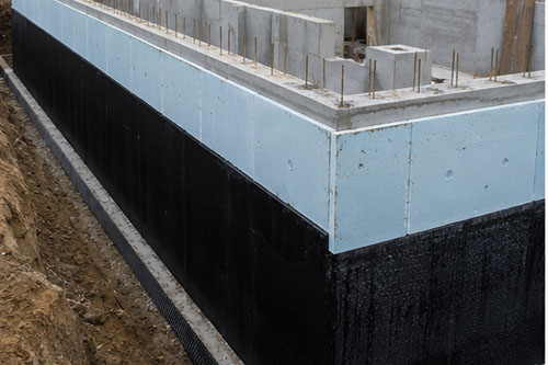 Izolacja fundamentu - hydroizolacja i ocieplenie ściany fundamentowej