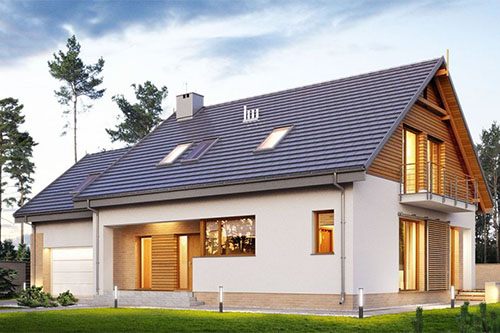 Projekt domu energooszczędnego