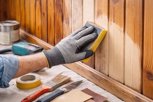 Odnawianie starej boazerii